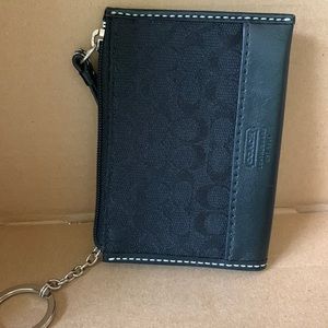 Coach keychain wallet